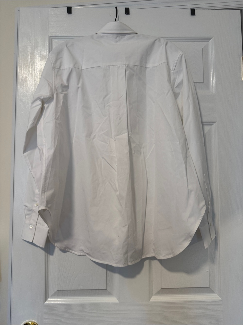 Toteme Women’s Cotton Organic Signature White Button-Down Shirt Size 40 - NWT - Picture 8 of 9